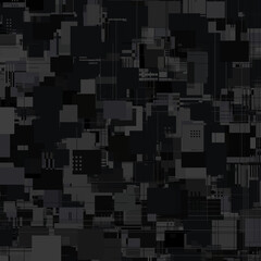 Sci-Fi technology background pattern used as a clothing motif