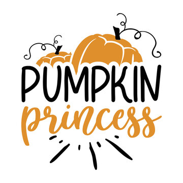 Pumpkin princess Happy Halloween shirt print template, Pumpkin Fall Witches Halloween Costume shirt design