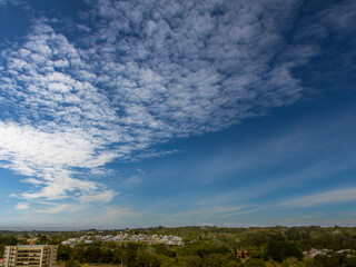 Fotos a&eacute;reas de regi&atilde;o nobre em Valinhos no estado de S&atilde;o Paulo