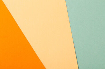 multi-colored paper background from several sheets of cardboard