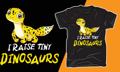 Tiny Dinosaurs cute t-shirt design