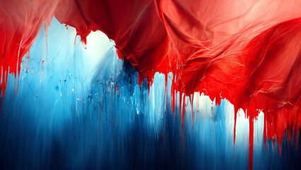 beautiful abstract red and bleu background 4k