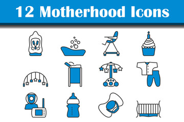 Motherhood Icon Set