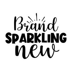 Brand Sparkling New svg