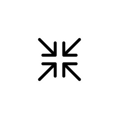 Arrow sign symbol line icon suitable for any purpose