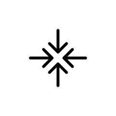 Arrow sign symbol line icon suitable for any purpose