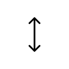 Arrow sign symbol line icon suitable for any purpose