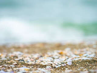 Pebbles on the beach