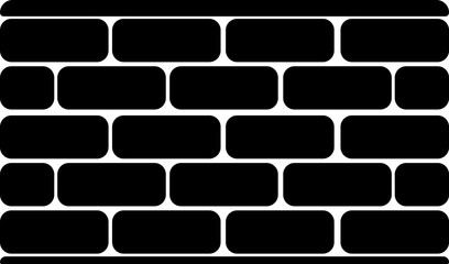 Wall symbol, web and computer icon, transparent backgrounds