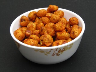 Masala fry peanuts 