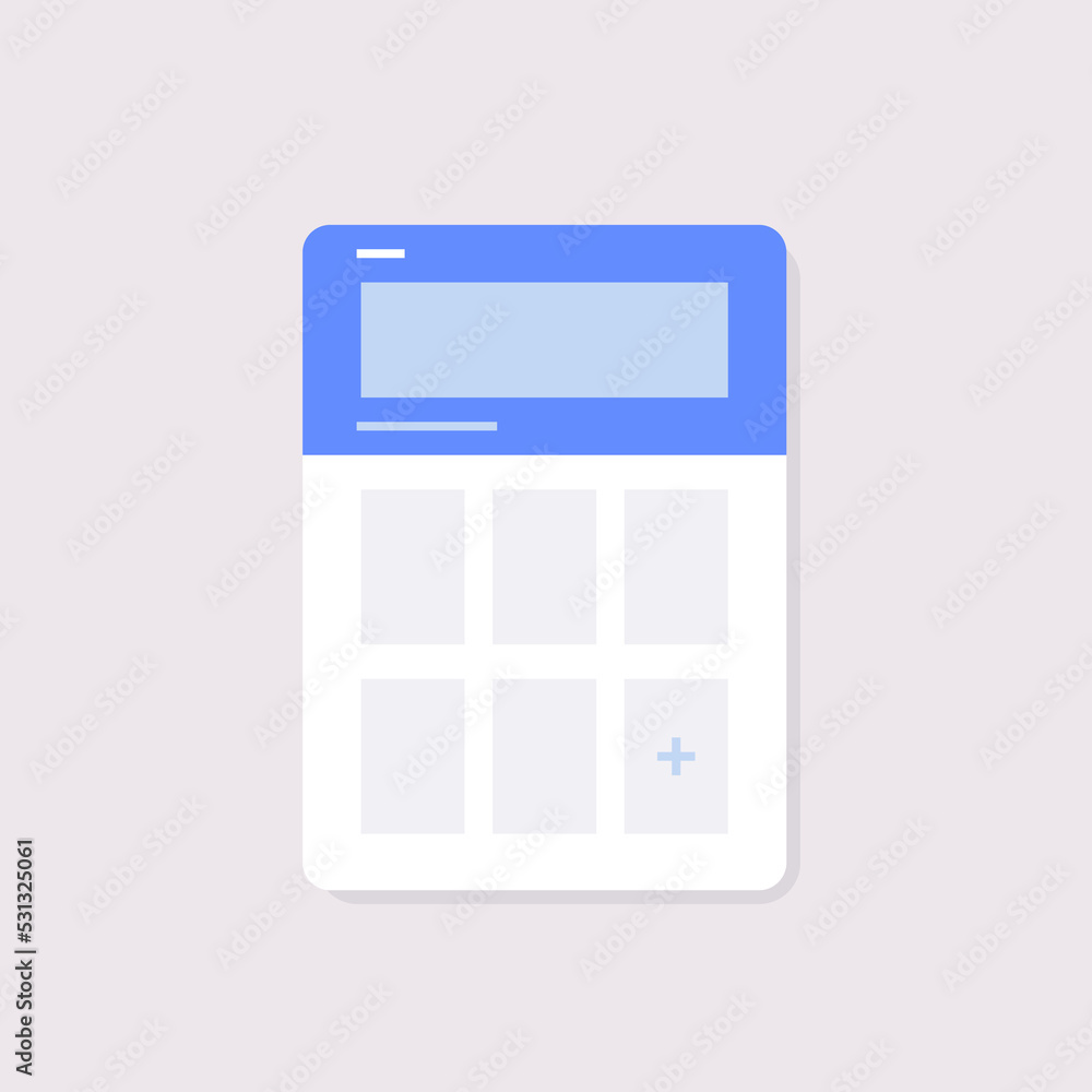Poster ui and ux simple design for personal and business use concept flat vector illustration.