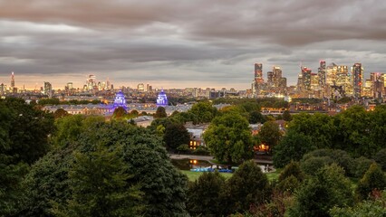 Obraz premium Panorama Londynu
