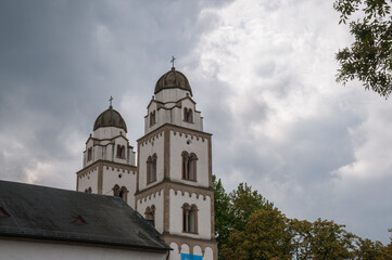 Fototapeta premium guntersblum, evangelische kirche