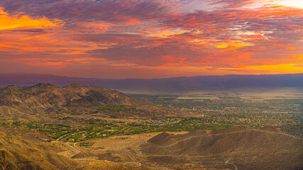 Sunrise Over Palm Desert