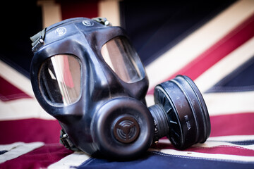 Obraz premium gas mask