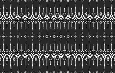 Vector seamless decorative ethnic pattern colorful geometric.American indian motifs. Design for background,carpet,wallpaper,clothing,wrapping,Batik,fabric,pillow,Vector illustration.embroidery style.