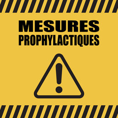 Logo mesures prophylactiques.