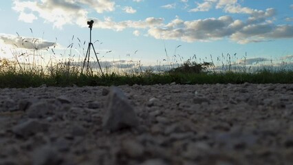 Drone on ground floor before take off start