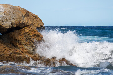 Portoferraio, Elba Island: storm.