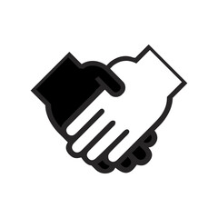 handshake icon, transparent background png