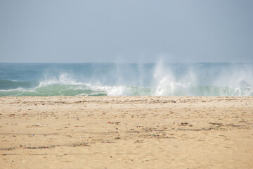 Copacabana Beach in Rio de Janeiro, Brazil.