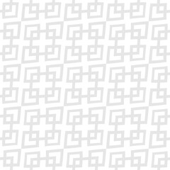 Abstract geometric pattern with crossing traight lines. Stylish texture in gray color. Seamless linear pattern.