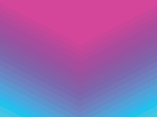 Gradation of cyberpunk abstract shapes vector background.