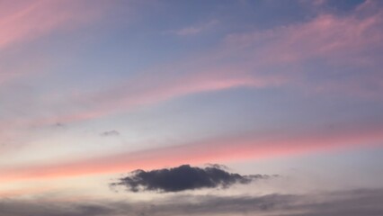 Fototapeta na wymiar Beautiful sky in the morning