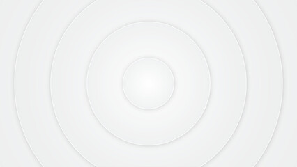 Circle shape white background