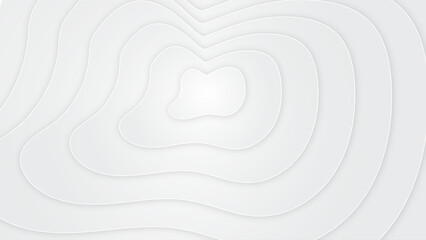 Abstract shape white background