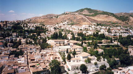 Fototapeta na wymiar Toledo Spain Circa 1997 wide shot 