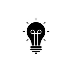 Idea icon design template vector illustration
