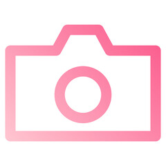 camera line icon