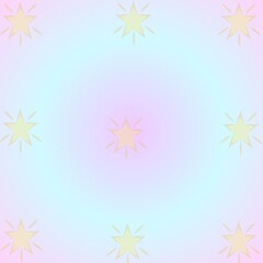 Gradient color orange, red, blue, pink, purple, green, blue, black, white, orange, turquoise, magenta, with star shapes for theme, wallpaper, web theme, or mobile phone background.