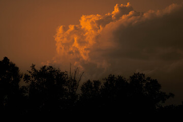 fire in the sky