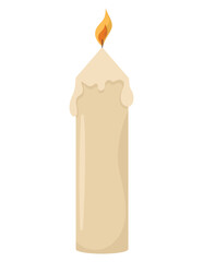 white candle design