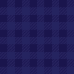 Seamless backgrounds. Gingham pattern set. Plaid checked in blue. for tablecloth, dress, skirt, napkin, texture design.