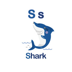 Cute Animals alphabet for kids education.