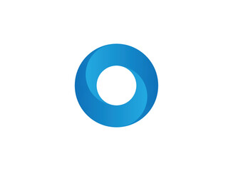 Abstract Modern Circle Logo. Symbol and Icon Vector Template.	