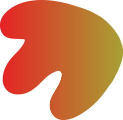 Colorful Fluid Abstract Shape

