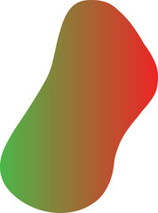 Colorful Fluid Abstract Shape
