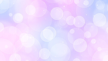 Abstract Purple Bokeh Light Background