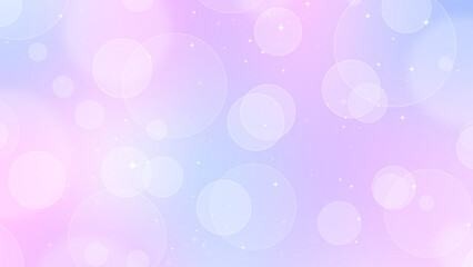 Abstract Purple Bokeh Light Background