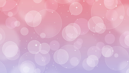 Abstract Pink Purple Bokeh Light Background