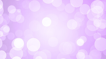 Abstract Purple Bokeh Light Background