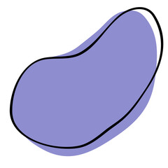 Abstract blob organic modern shape background