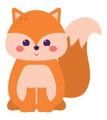 orange squirrel design