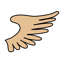 angel wings decoration