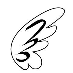 angel wings decoration