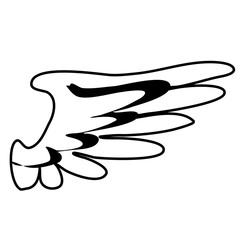 angel wings decoration